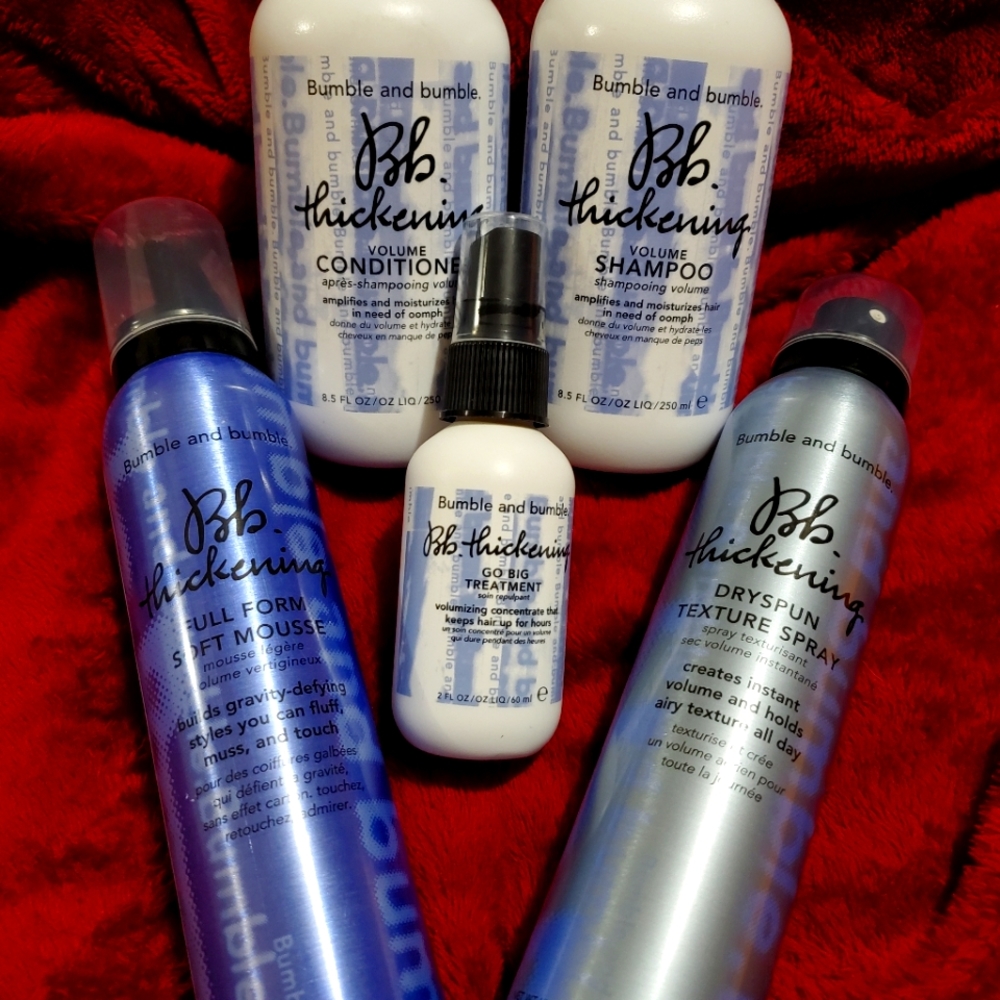 Bumble and Bumble thickening collection